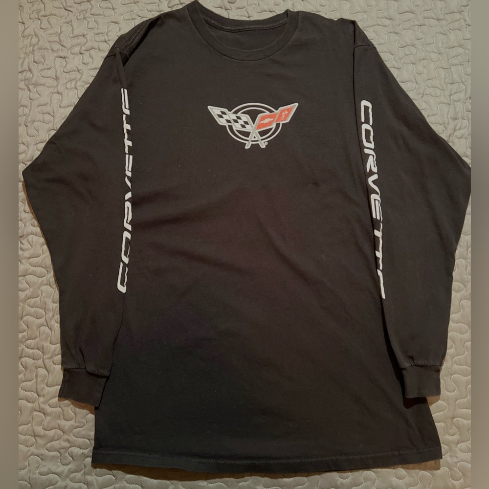 90s Corvette- long sleeve- t-shirt